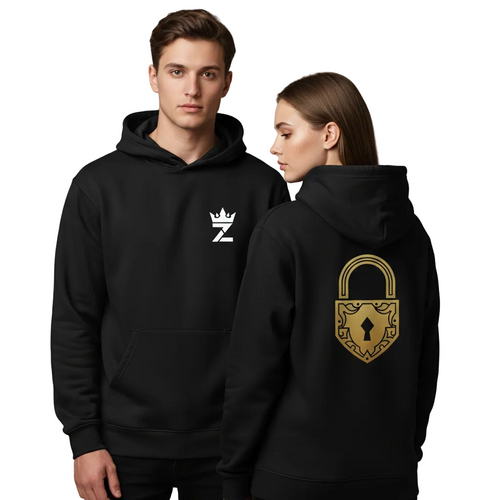 Çiftlere özel kilit ve anahtar sweatshirt